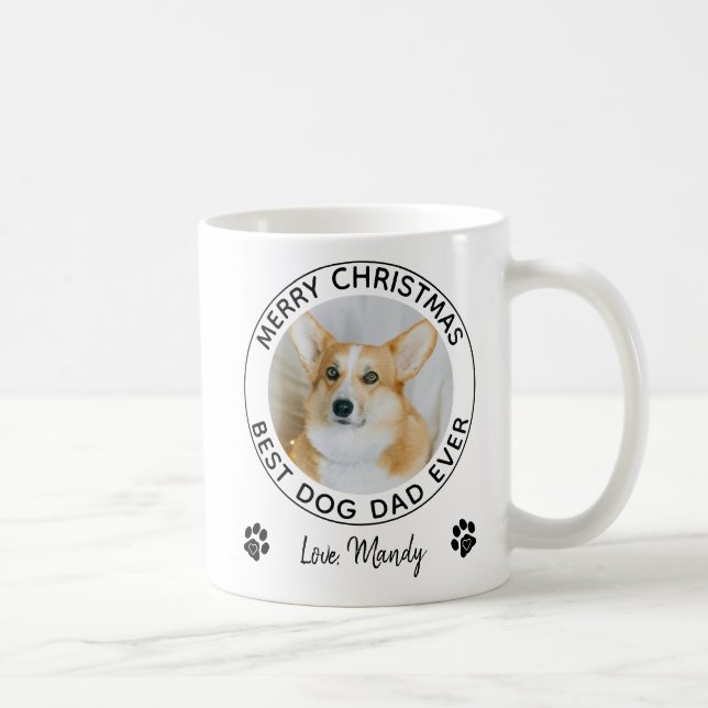 Mug Joli animal de compagnie photo Chien papa (Droite)