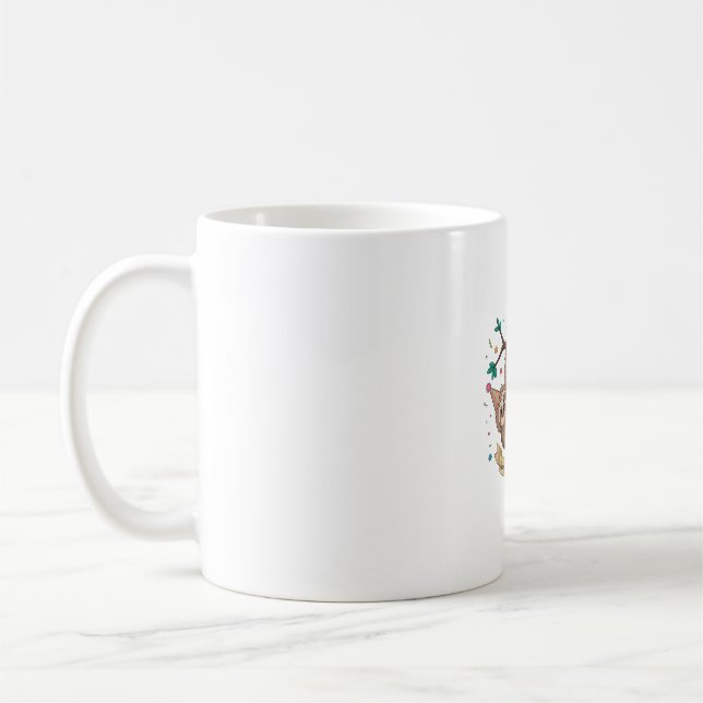 Mug Joli Anniversaire à la Sloth (Gauche)
