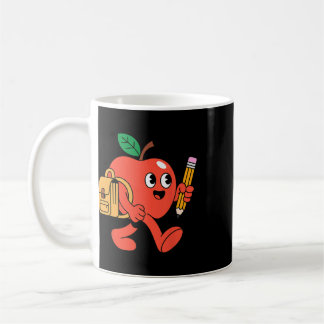 Mug Joli Apple Retourne À L'école