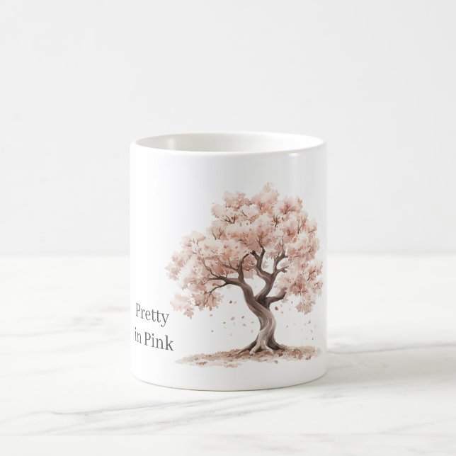 Mug Joli Arbre Rose (Centre)