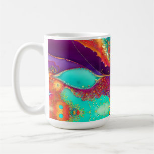 Mug Joli Art De La Plage Abstrait
