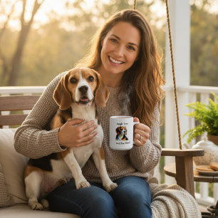 Mug Joli beagle marron Personnaliser