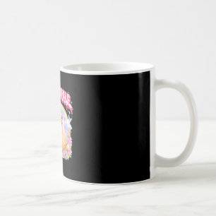 Mug Joli capybara arc-en-ciel floral drôle pour hommes