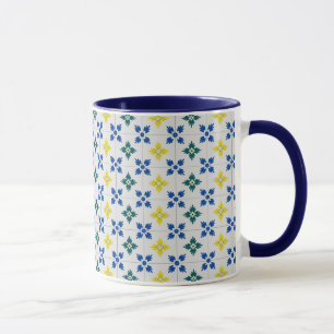 Mug Joli carreaux de Lisbonne ou motif azulejo