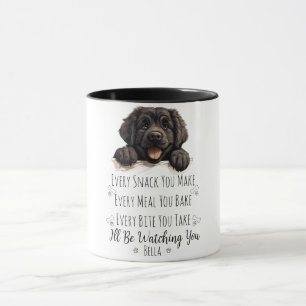Mug Joli chien de Terre-Neuve drôle personnalisé
