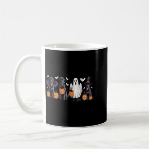 Mug Joli chien Labrador noir Halloween citrouille Labr