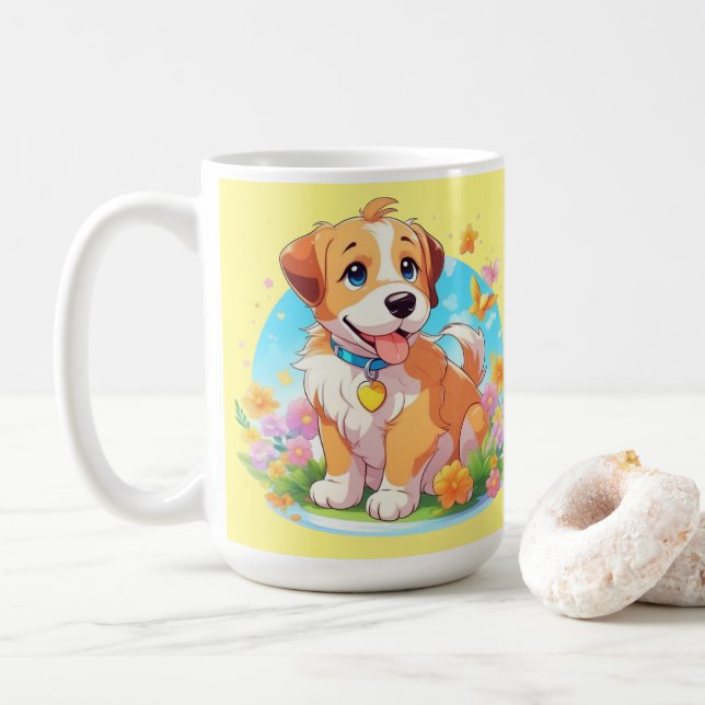 Mug Joli chiot (Avec donut)