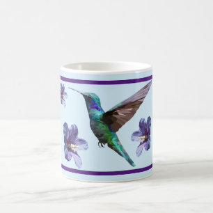 Mug Joli colibri géométrique/Mug Hibiscus