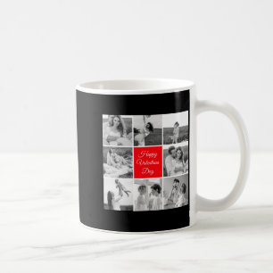 Mug Joli Collage Couple Photo Joyeuse Saint Valentin T