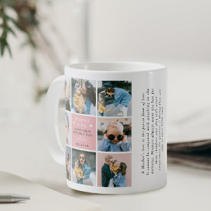 Mug Joli collage photo 'Maman et moi' 1ère fête des Mè