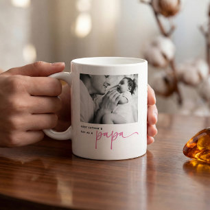 Mug Joli collage photo pour la 1re fête des Pères, Pap
