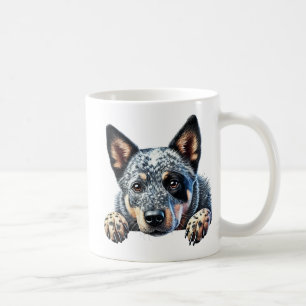 Mug Joli Conception de chien de bétail australien"