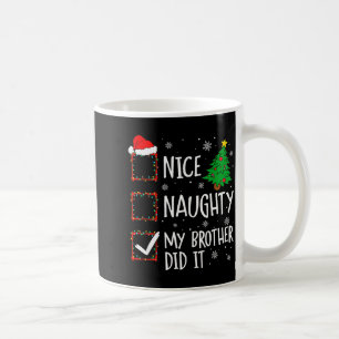 Mug Joli Coquin Mon Frère L'a Fait Xmas Famille Hommes