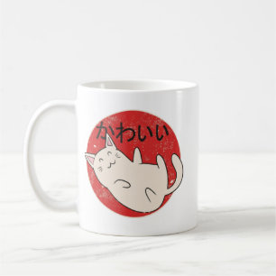 Mug Joli design de chat Maneki Neko japonais, Japon ka