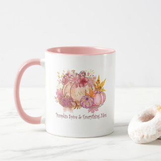 Mug Joli en rose d'automne : Whimsy & Spice