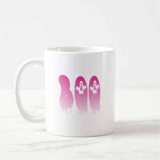 Mug Joli en rose : Votre "Boo" d'Halloween Éffrayant
