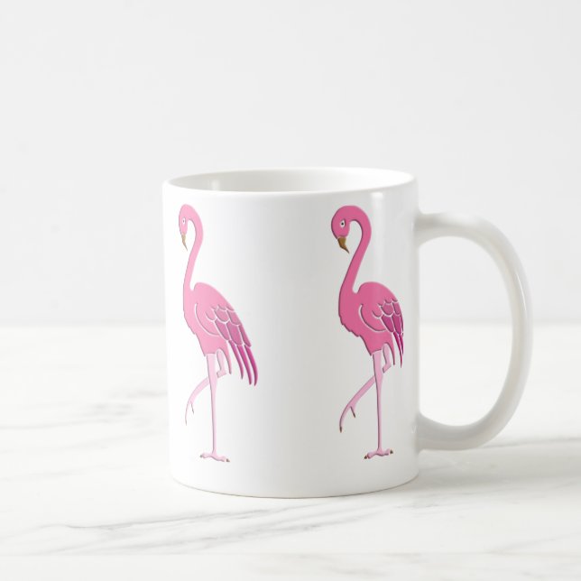 Mug Joli flamant rose (Droite)