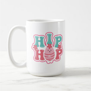 Mug Joli Hip hop d'Oeufs de lapin de Pâques