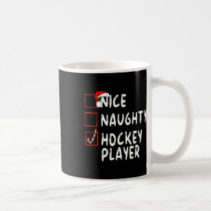 Mug Joli joueur de hockey vilain Noël Père Noël