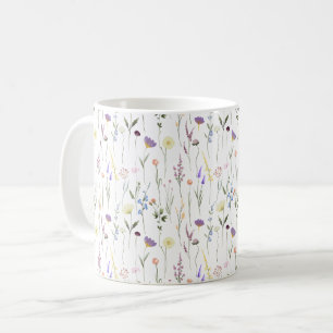 Mug Joli modèle floral Fleur sauvage