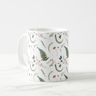 Mug Joli Motif botanique Fleur sauvage