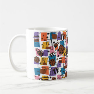 Mug Joli motif de café - Amateur de café coloré