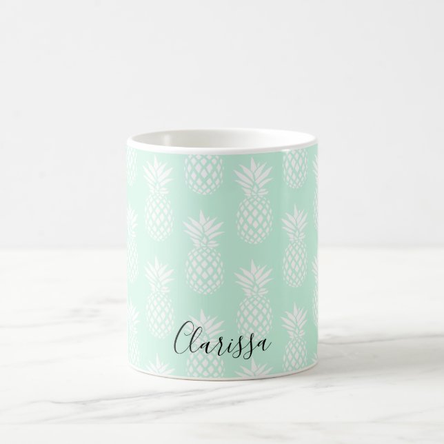 Mug Joli motif vert en bon état mignon élégant (Centre)