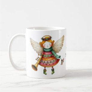 Mug Joli Noël Folk Art Angel