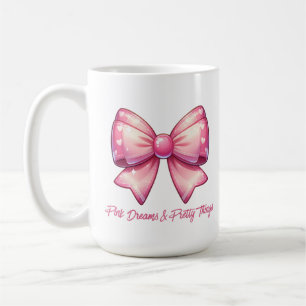 Mug Joli Nœud Rose - Rêves Roses & Jolies Choses