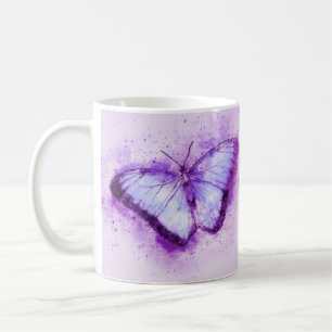 Mug Joli papillon violet 