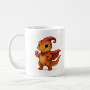 Mug Joli Parasaurolophus de dessin animé – Héros dinos