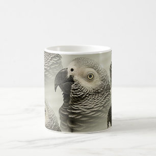 Mug Joli perroquet gris du Congo