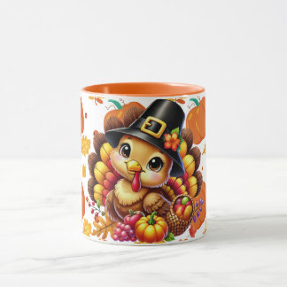 Mug joli petit dindon 3
