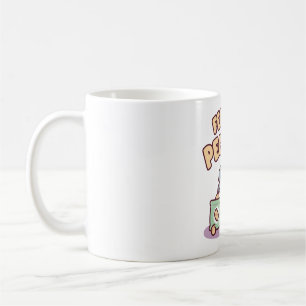 Mug Joli Pigeon Et Frites Sentant La Faim