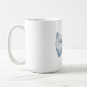Mug Joli Ruban Arc-en-ciel Bleu Doux Aesthetic Coquett