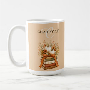 Mug Joli souvenir floral d'automne livresque