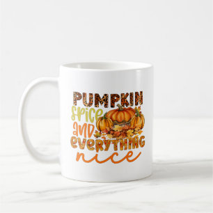 Mug Jolie art de mots épice de citrouille 