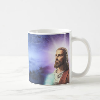 Mug jolie canette avec l'image de Jésus