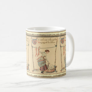 Mug Jolie dame vintage