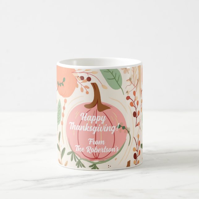 Mug Jolie Earty Citrouille Foliage Thanksgiving Party (Centre)