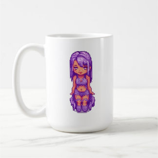 Mug Jolie fille violette