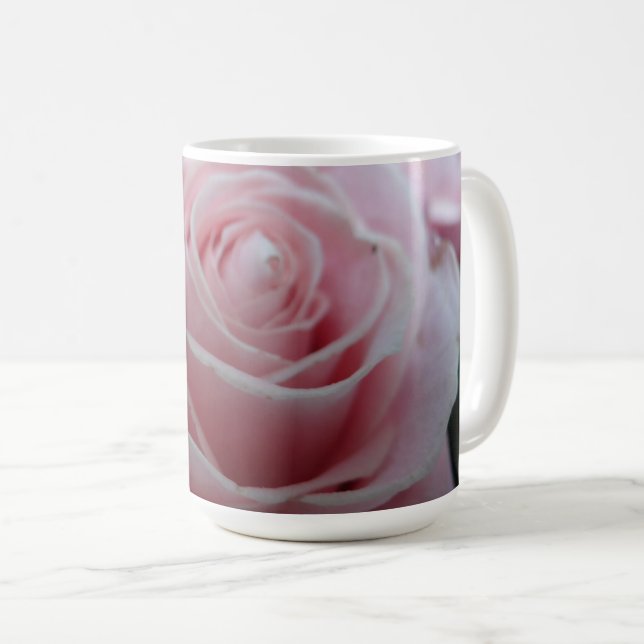 Mug Jolie fleur de rose (Devant droit)