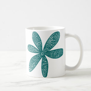 Mug Jolie Fleur - Moss Green