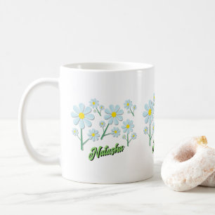 Mug Jolie florale de printemps minimaliste Daisy