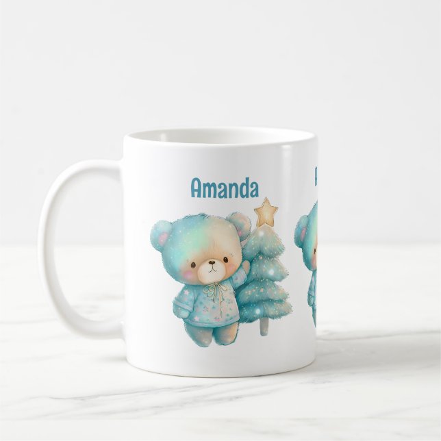 Mug Jolie Ours et Noël (Gauche)