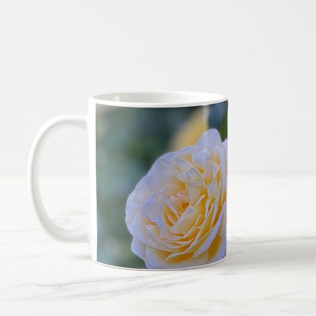 Mug Jolie Roses Jaunes Légères (Gauche)