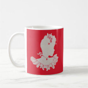 Mug jolie silhouette victorienne