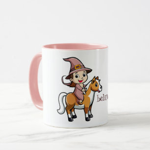 Mug Jolie sorcière à cheval