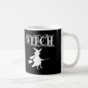 Mug Jolie Sorcière Volante Noire Halloween