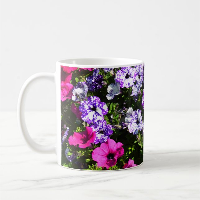 Mug Jolies fleurs de pétunia (Gauche)